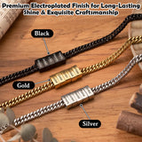 1Personalized Men Necklace with Family Name Custom 1-10 Names