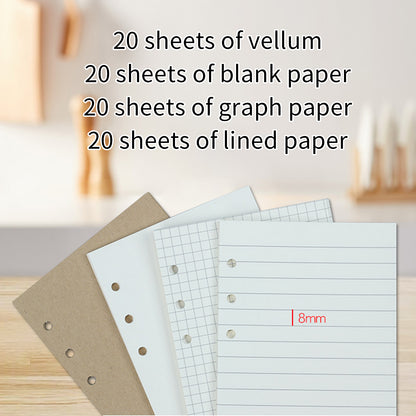 Personalized Blank Recipe Book Binder