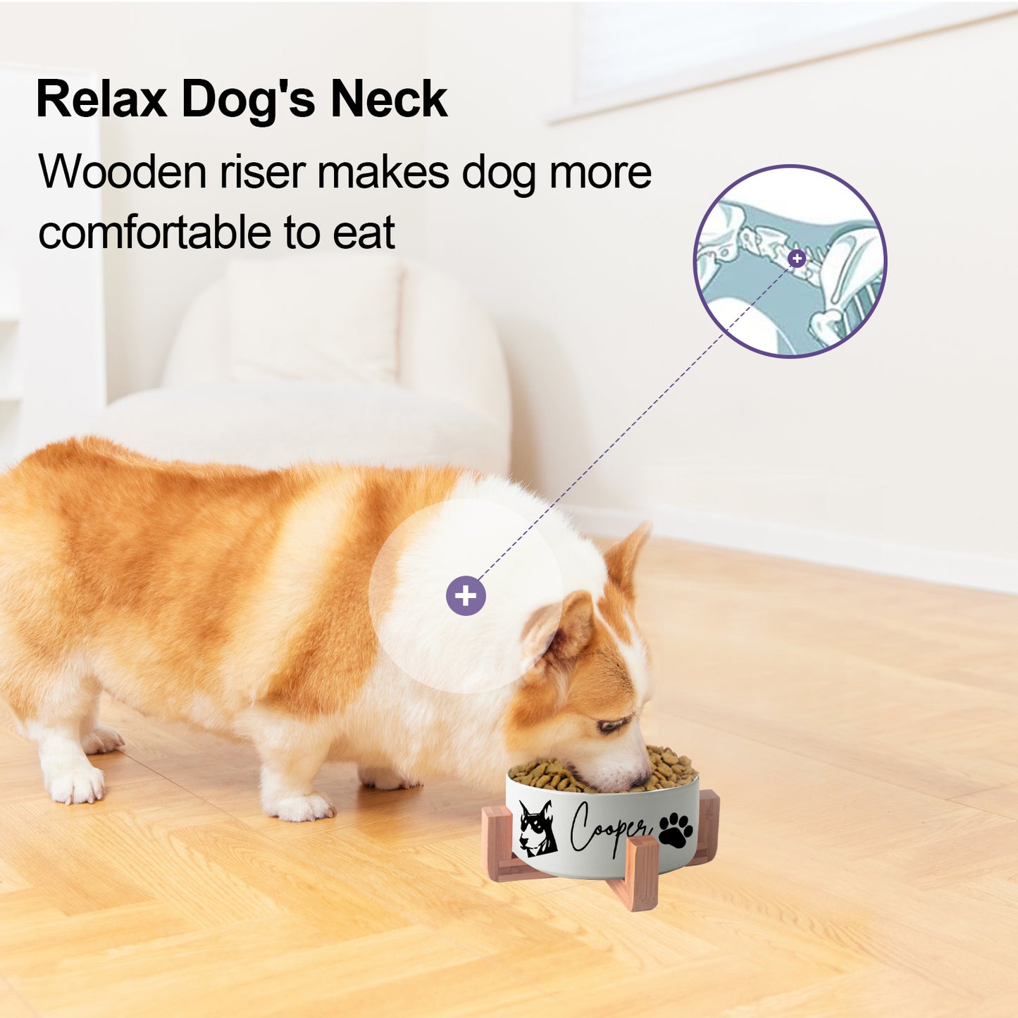Personalized Dog Bowl with Name