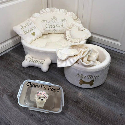 Personalized Dog Food Storage Can Keep Fresh