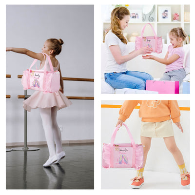 Bolsa de Ballet de Danza Personalizada para Niñas
