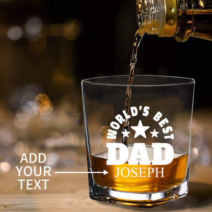 Personalized Lead-Free Whiskey Glass