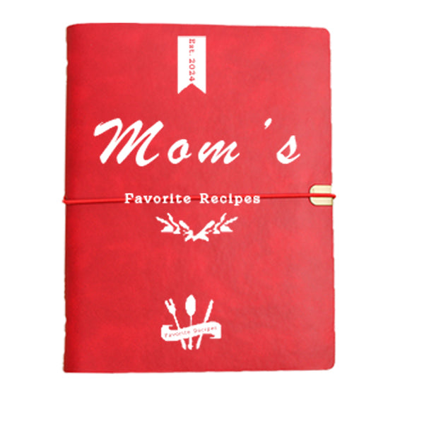 Personalized Leather Recipe Book