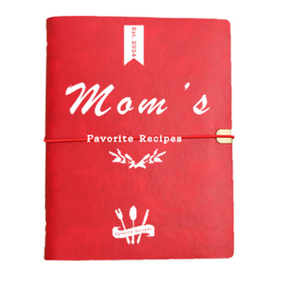 Personalized Leather Recipe Book