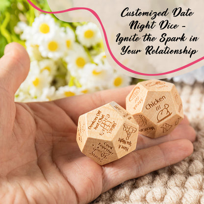 Personalized Date Night Dice Game