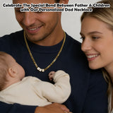 1Personalized Men Necklace with Family Name Custom 1-10 Names