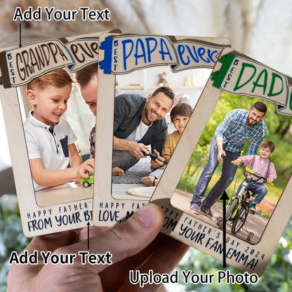 Personalized Car Photo Frame Sun Visor Clip