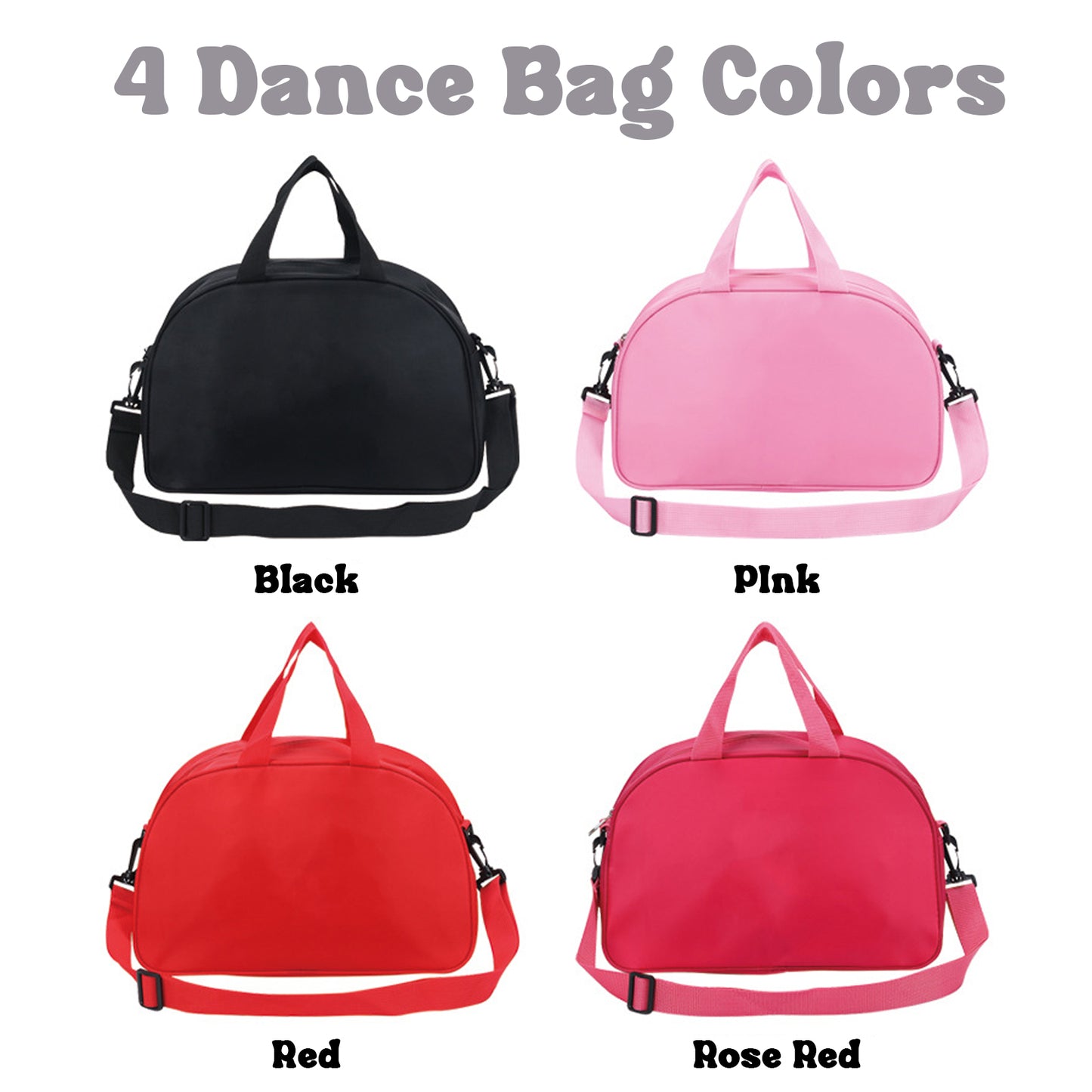 Custom Dance Bag with Chenille Letter