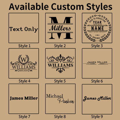 Personalized Whiskey Glass Gift for Men