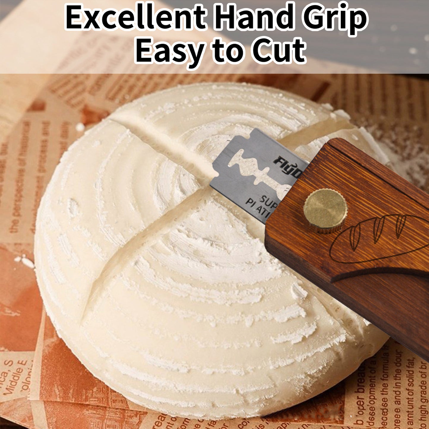 Personalized Magnetic Bread Lame