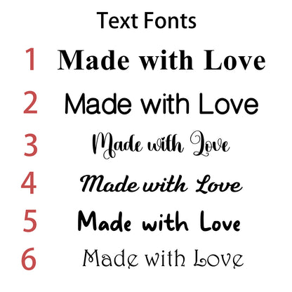 10Pcs Personalized PU Leather Tags