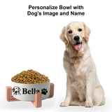 Comedero personalizado para perros con nombre