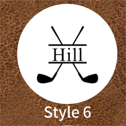 Personalised Golf Tag with 5 Tees