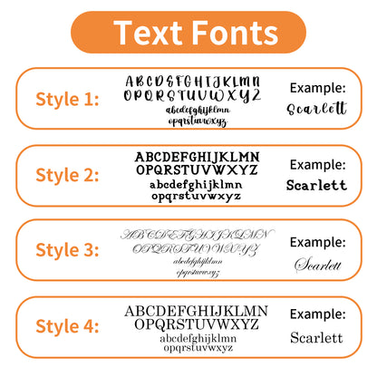 Personalized Mini Crochet Pumpkins Set of 5