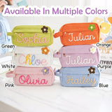 Personalized Large Pencil Case Pouch Custom Pencil Bag With Name Pink Pencil Case for Girls Extra Large Pencil Bag with Zipper For Teen Girls Boys Birthday Back to School Christmas