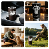 Personalized 20oz Tumbler with Engraved Picture & Text 20 Oz Stainless Steel Travel Tumbler Cup Mug Personalized Gifts for Father's Day Birthday Christmas Anniversary for Men Women Kids
