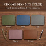 Personalized Dad Photo Desk Mat Large Mouse Pad Custom Sketch Line Art Portrait Non-Slip Waterproof PU Leather Mat Father's Day Anniversary Birthday Gifts Gifts for Husband Dad Grandpa-xmj