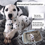 Recipiente personalizado para comida de perro que la mantiene fresca