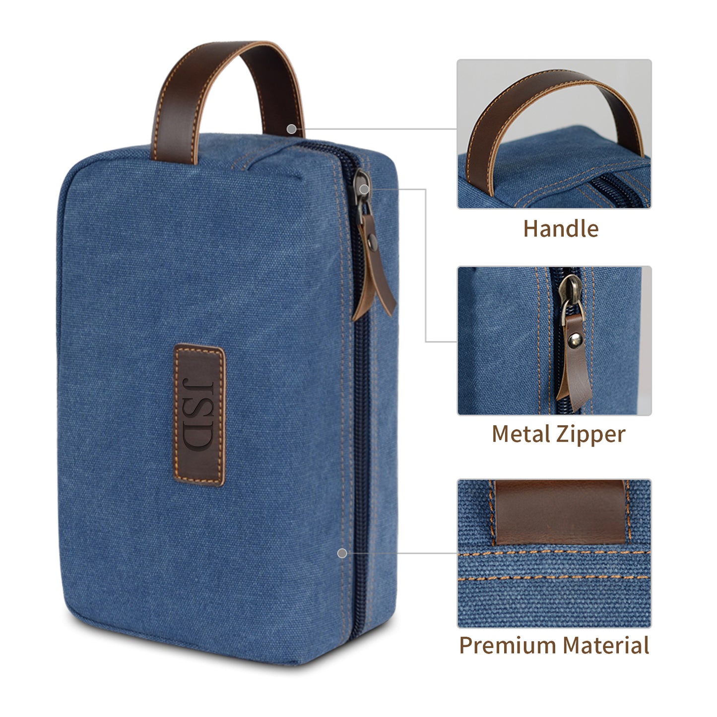 Personalized Canvas Toiletry Bag