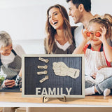 Letrero de madera personalizado Puños de papá