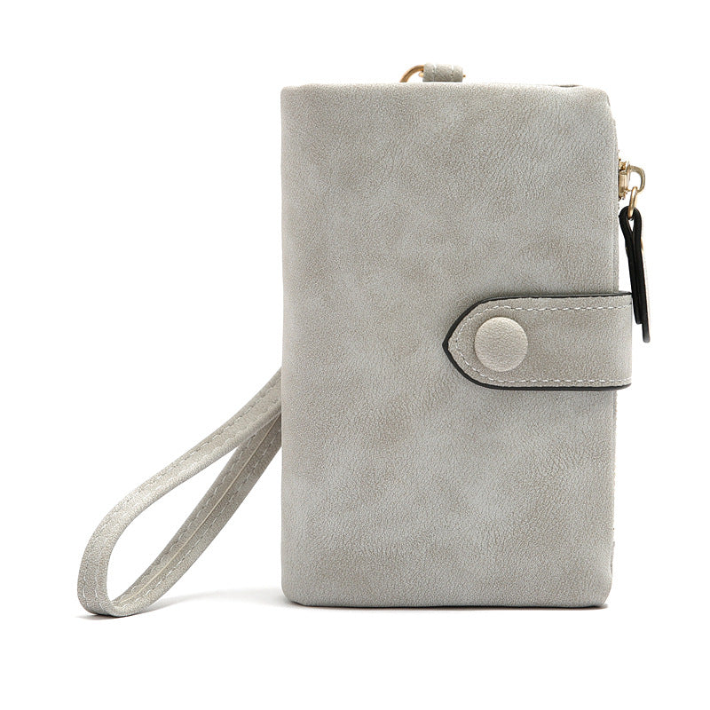 Custom Birth Flower Tri-Fold Wallet