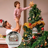 Adorno Navideño Personalizado de la Familia de Jengibre