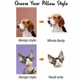 Almohada personalizada con foto de tu mascota