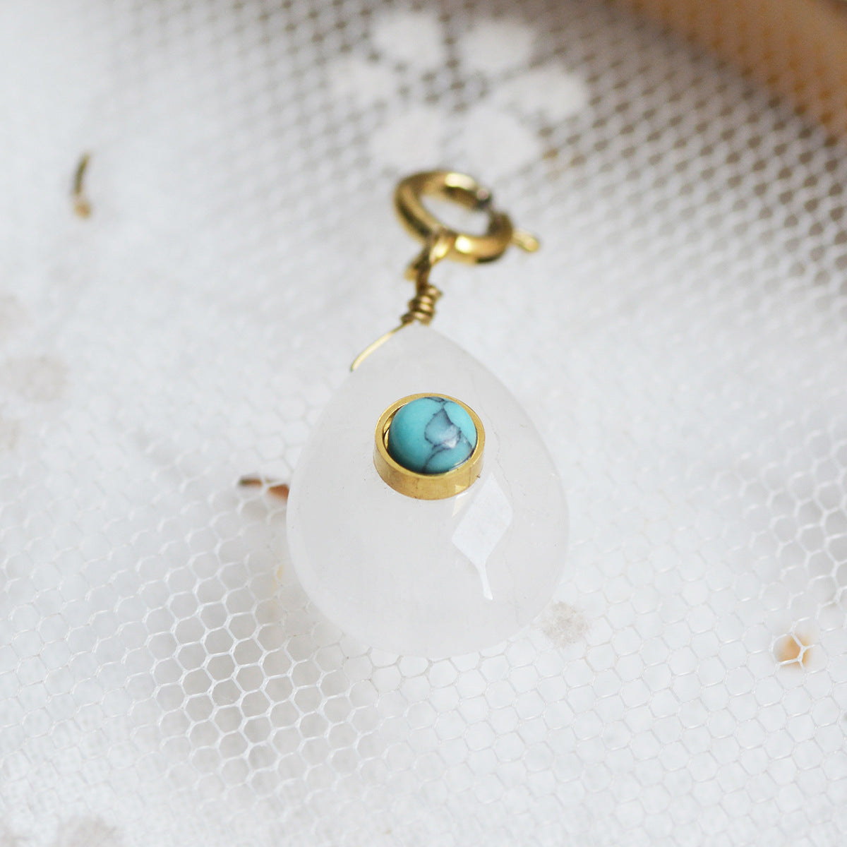 Personalized Gold Charm Necklace, Handmade Necklaces, DIY Ruby Charm Necklace