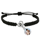 Personalized Photo Projection Bracelet Custom Memorial Gift for Women Men Couples & Family Unique Keepsake Jewelry for Dogs Lovers Perfect Mother's Day Birthday