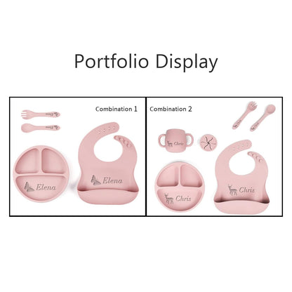 Custom Food-Grade Silicone Tableware Set