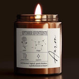 Custom Birthdate Candle - Zodiac Gift for him - Personalized Astrology Candle - Star Sign Candle Gift - Constellation Gifts for men & women
