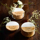 Personalized Coasters Wedding Gift for Couple Custom Premium Craftsmanship Durability Tested Custom Bar Coasters for Drinks with Monogram Engraved Great Newlywed