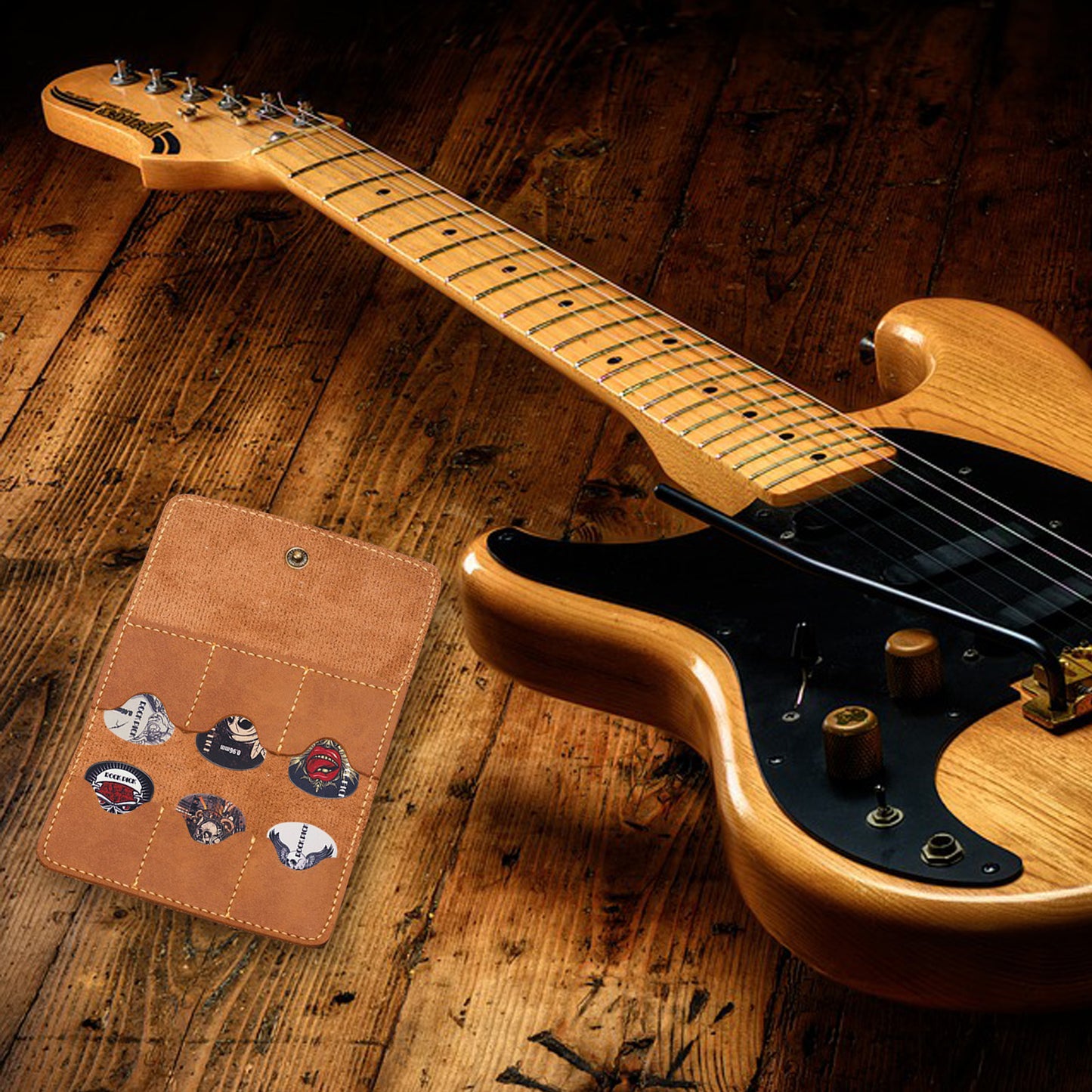 Personalized Guitar Pick Storage Bag