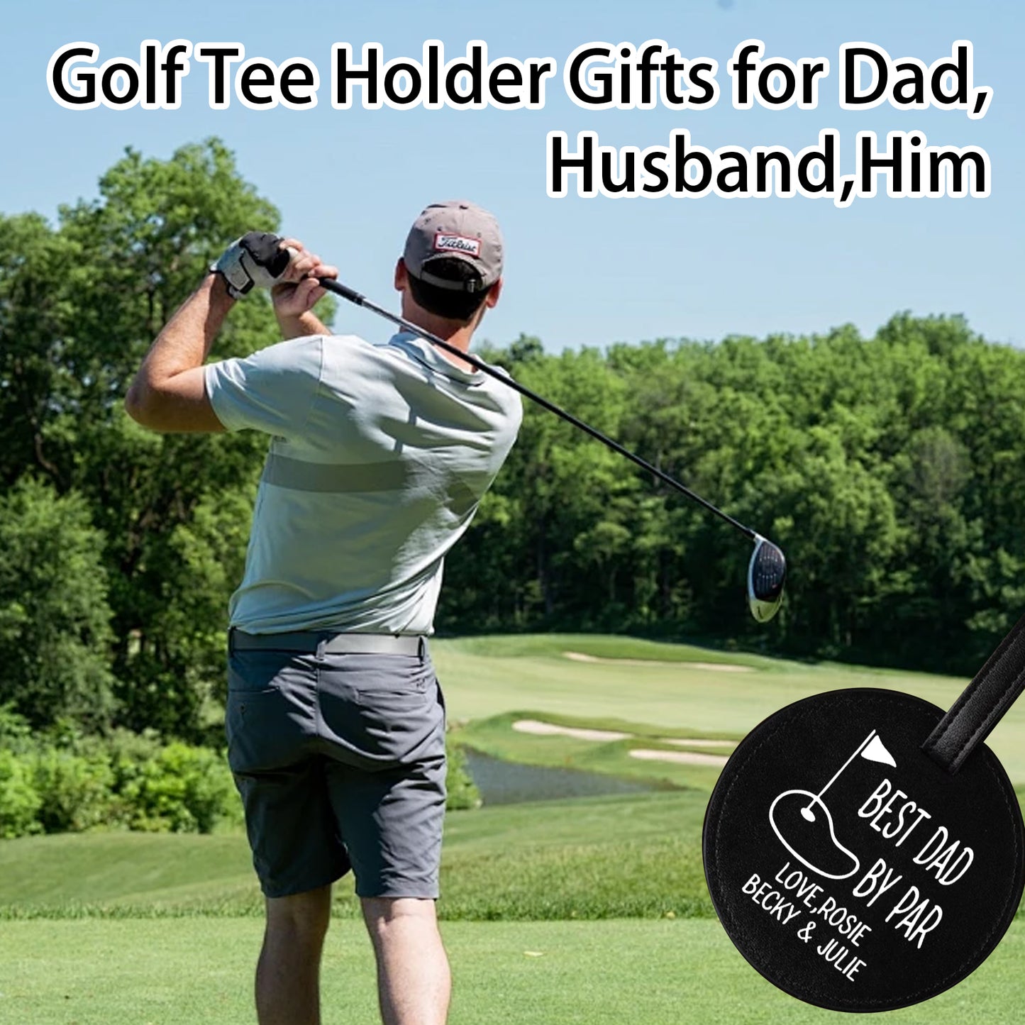Personalized Dad Golf Tags