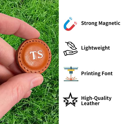 Personalized Golf Ball Markers Set of 2