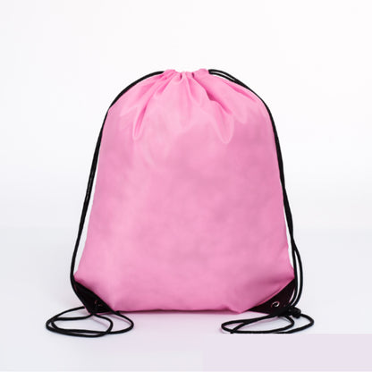 Personalized Drawstring Backpack with Custom Name | Durable Customized Party Bag