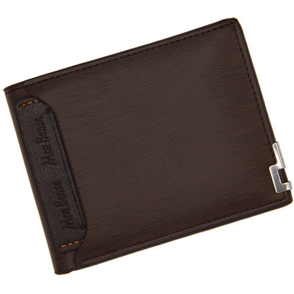 Personalized Mens Wallet, Customized Monogram Wallet for Men, Custom PU Leather Wallet