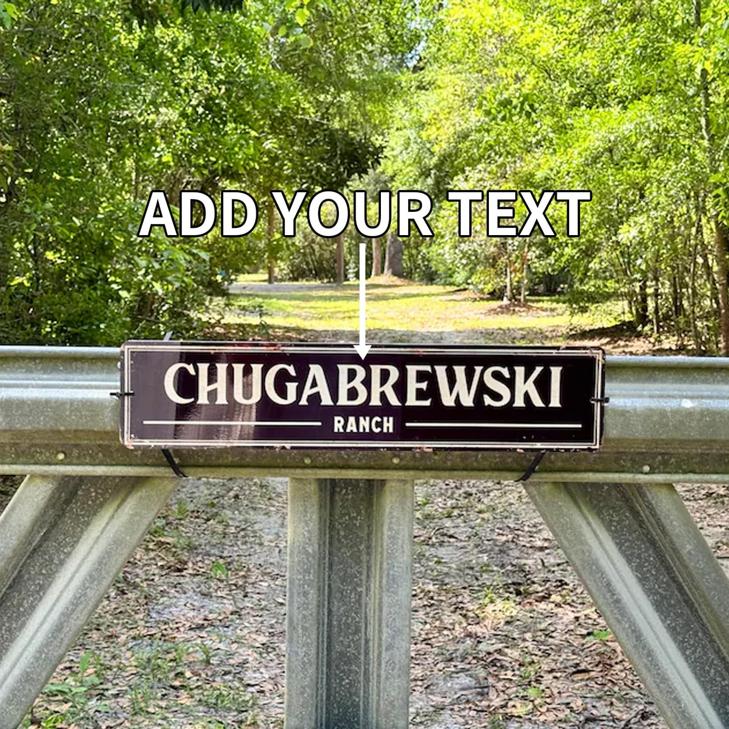 Personalized Metal Sign