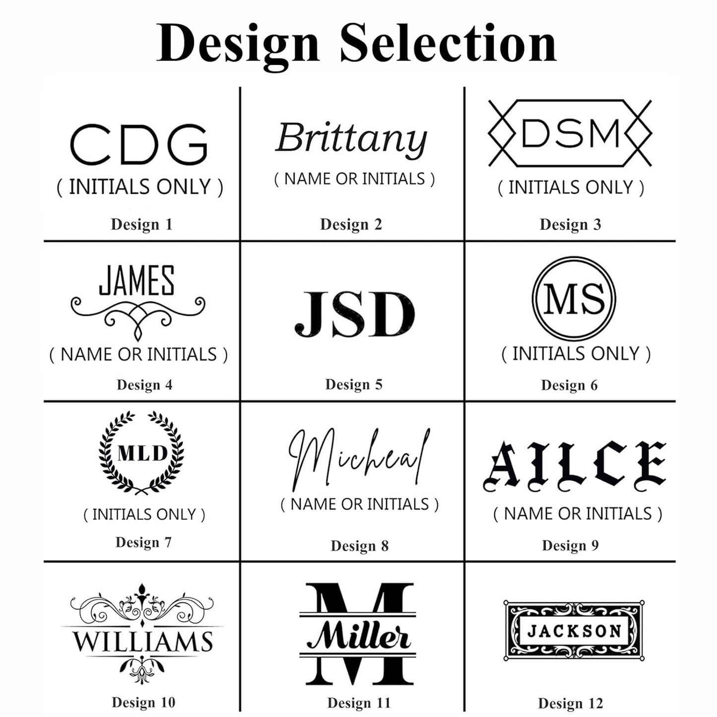 Personalized Mens Wallet, Customized Monogram Wallet for Men, Custom PU Leather Wallet